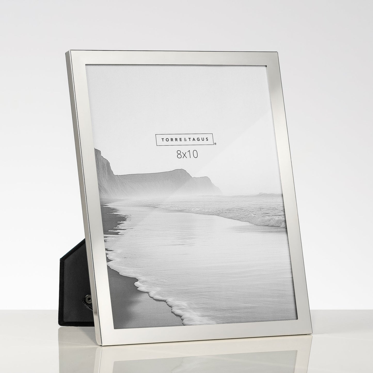 Olympic Silver Plated Metal Photo Frame - 8x10 Inch