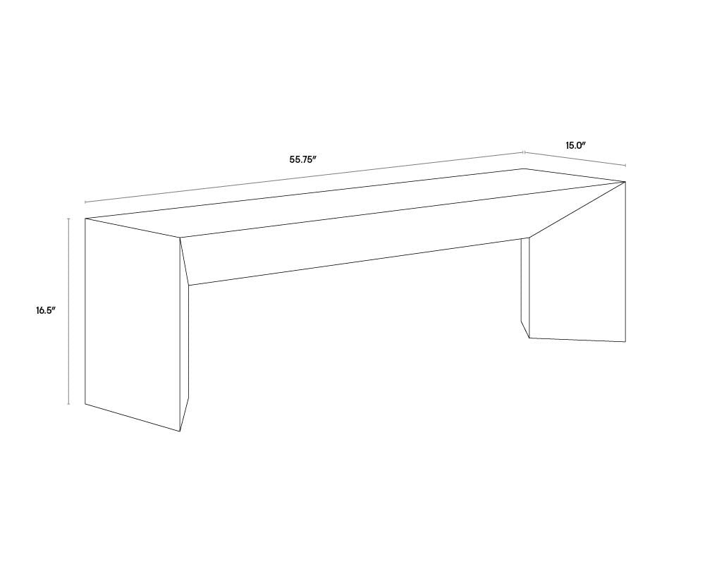 Nomad Bench - White
