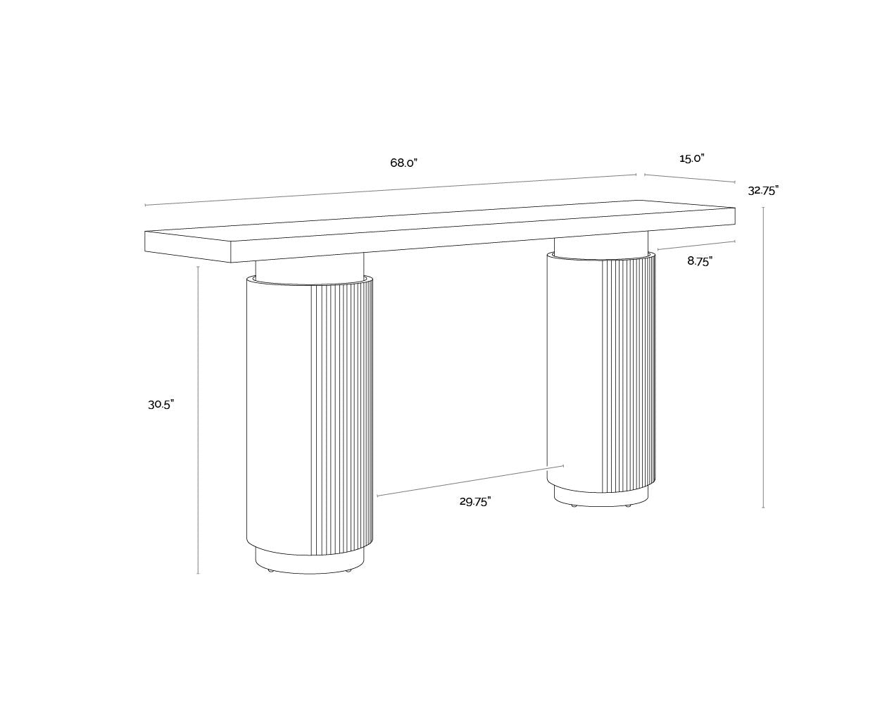 Ashva Console Table