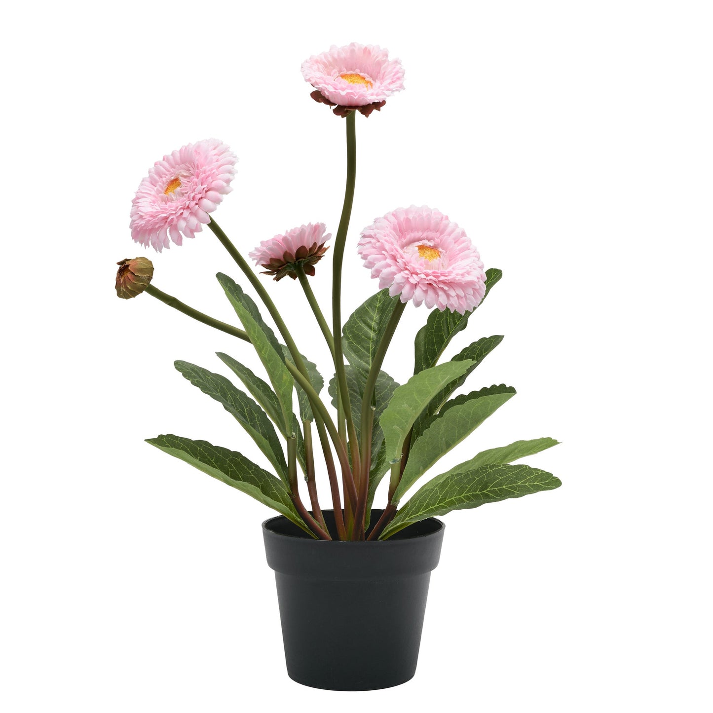 Gerbera 11 Inch Faux Potted Plant - Pink