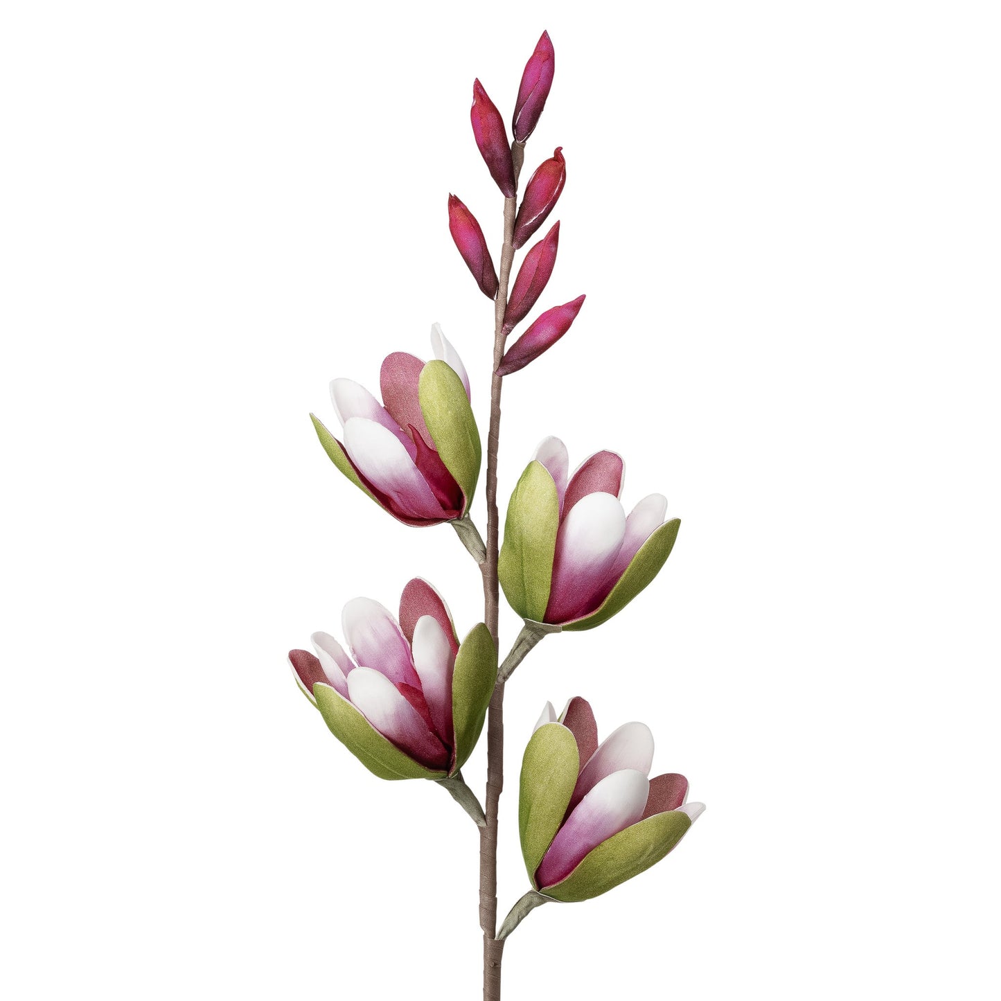 Desert Magnolia Spray 32 Inch Stem - Pink