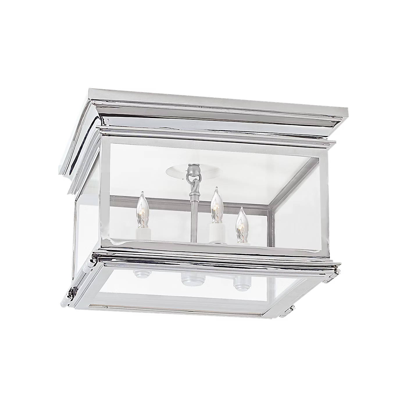 Club Large Square Flush Mount
