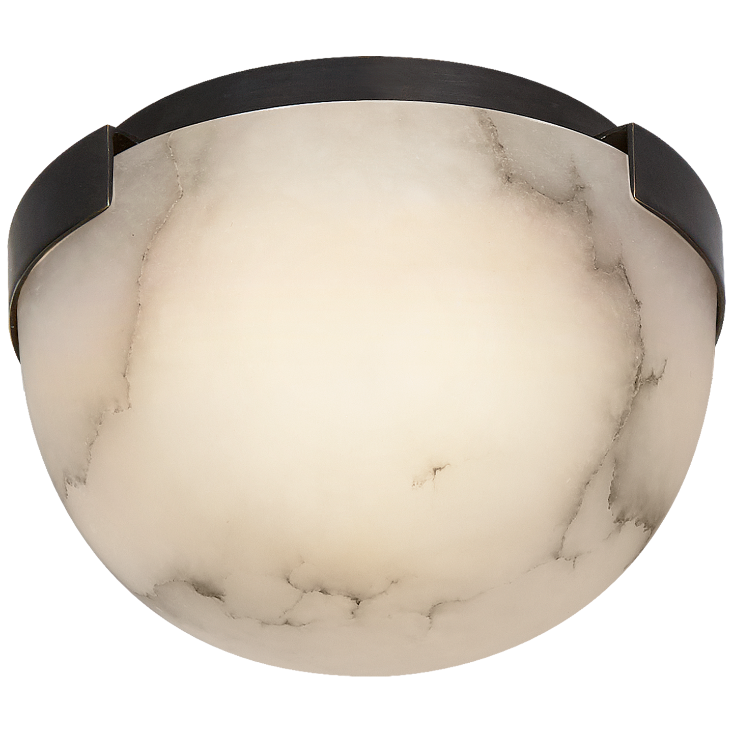 Melange 5" Solitaire Flush Mount