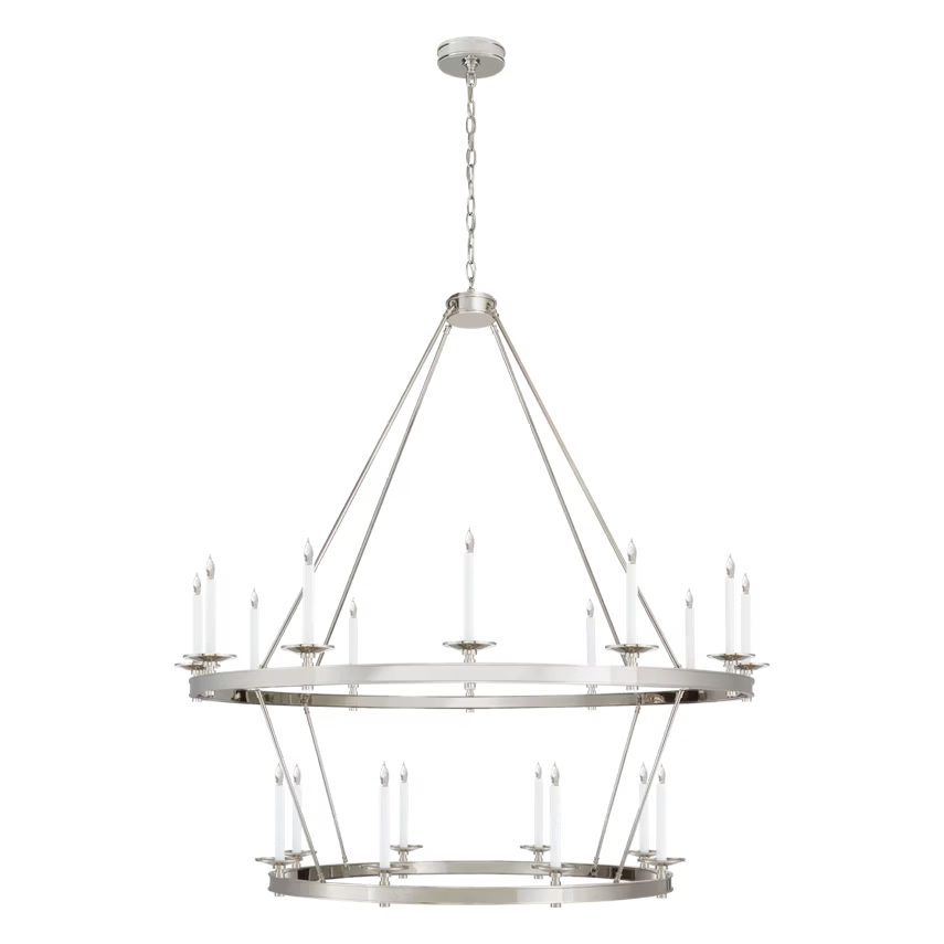 Launceton Grande Two Tiered Chandelier