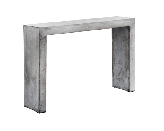Axle Console Table - Grey