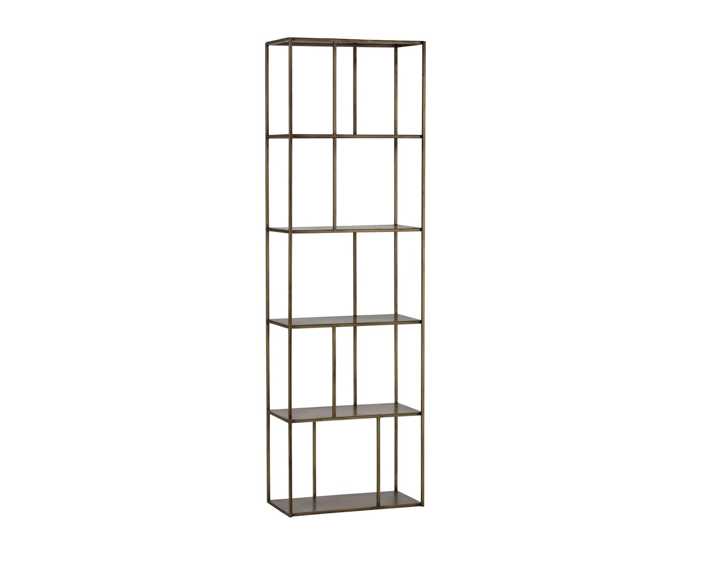 Eiffel Bookcase - Small - Antique Brass