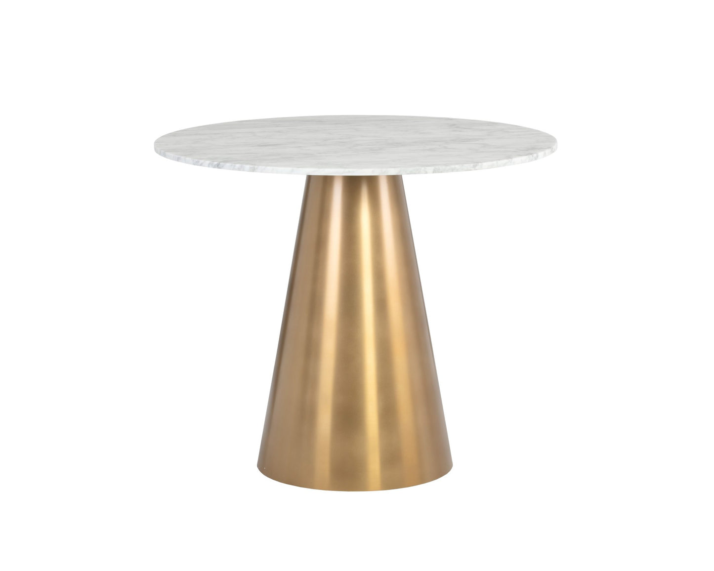 Damon Bistro Table - Gold - 35.5"