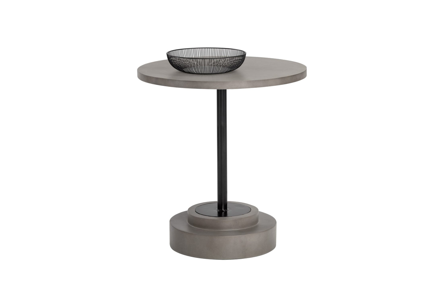 Marlowe Bistro Table - Black - Grey - 27.5"