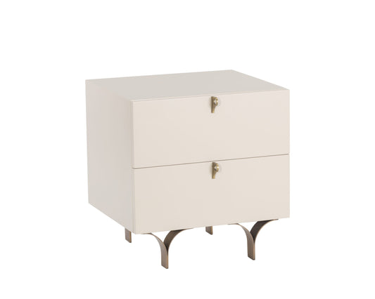 Celine Nightstand - Small - Cream