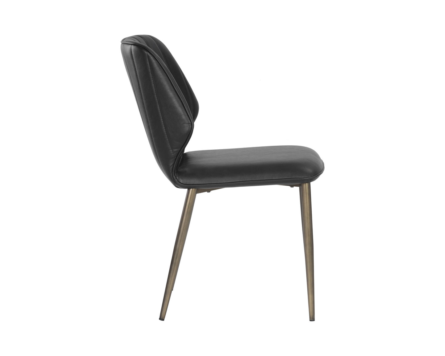 Clinton Dining Chair - Bronze - Bravo Black