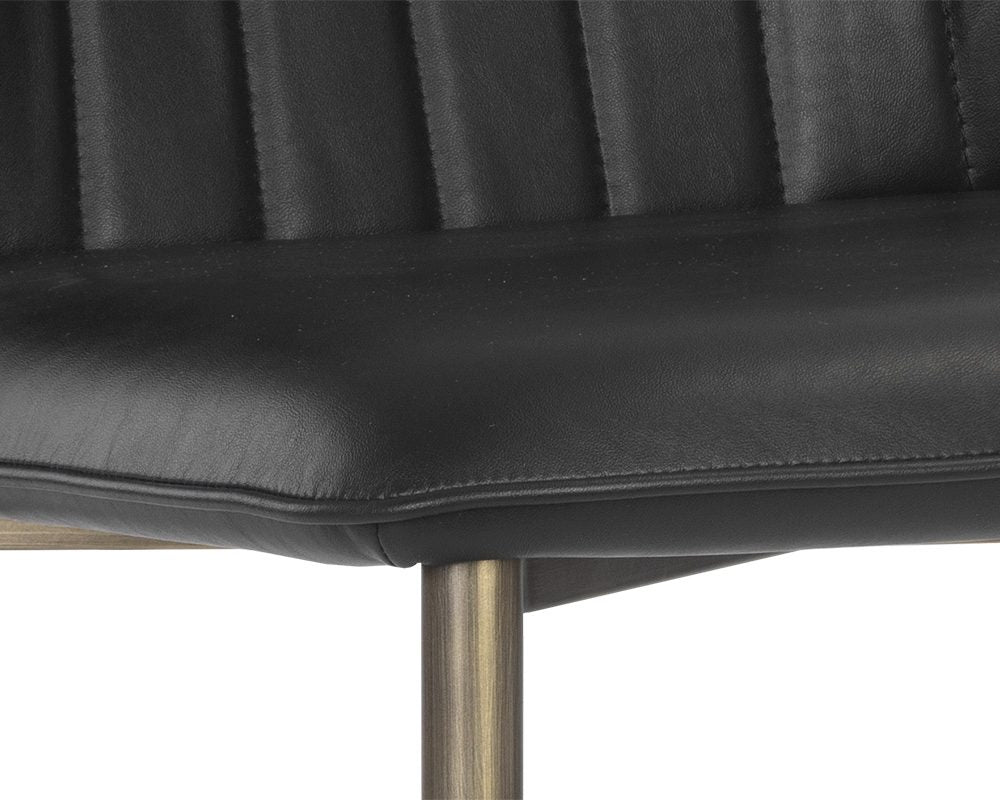Clinton Dining Chair - Bronze - Bravo Black