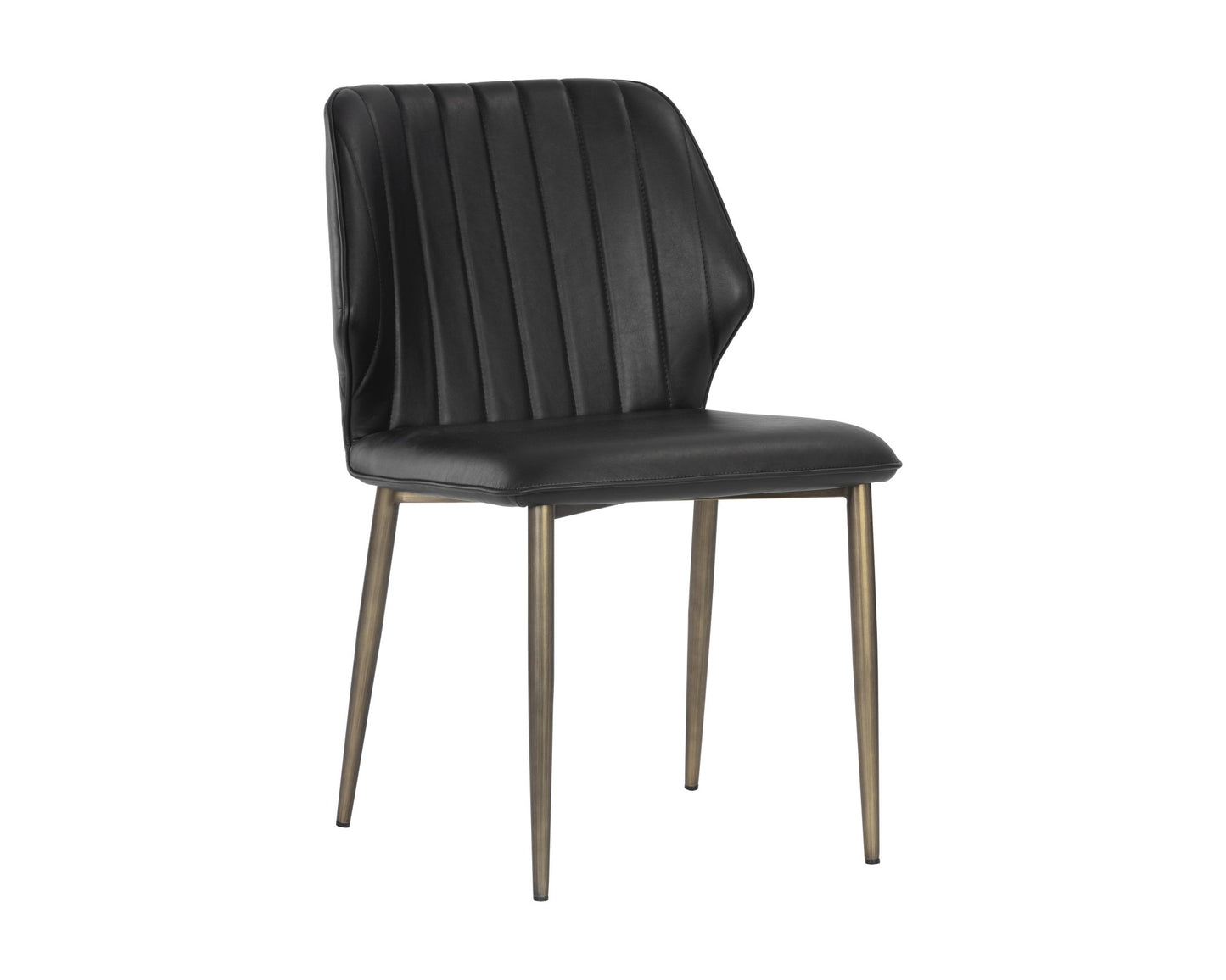 Clinton Dining Chair - Bronze - Bravo Black