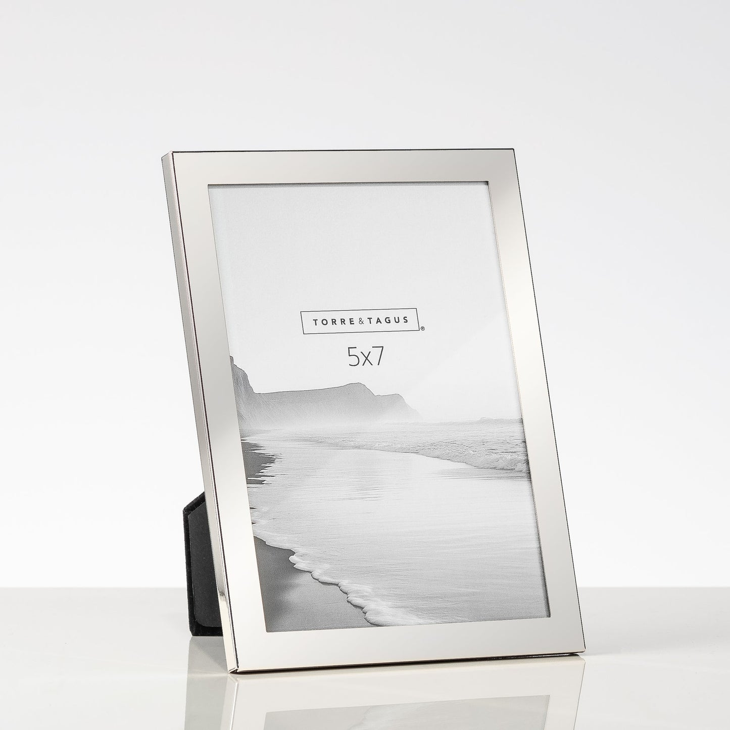 Olympic Silver Plated Metal Photo Frame - 5x7 Inch