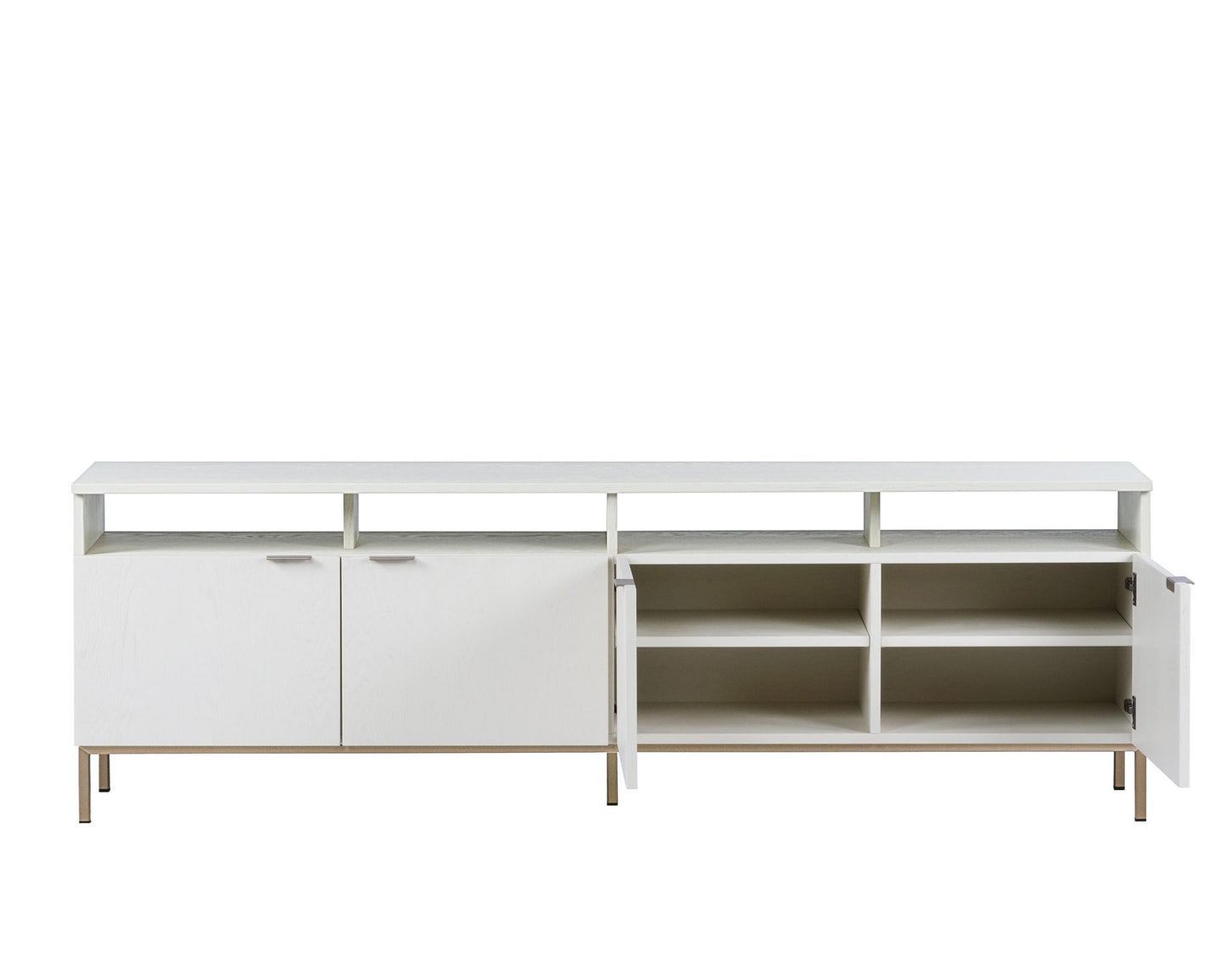 Ambrose Modular Storage Cabinet - Champagne Gold - Cream