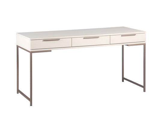 Rebel Desk - Champagne Gold - Cream