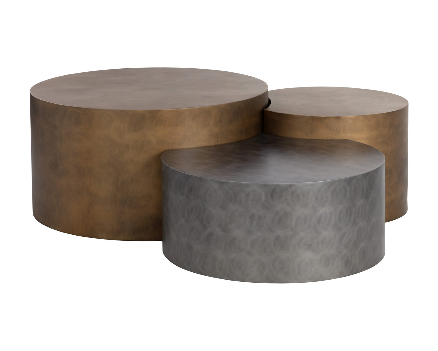 Neo Nesting Coffee Table - Antique Brass