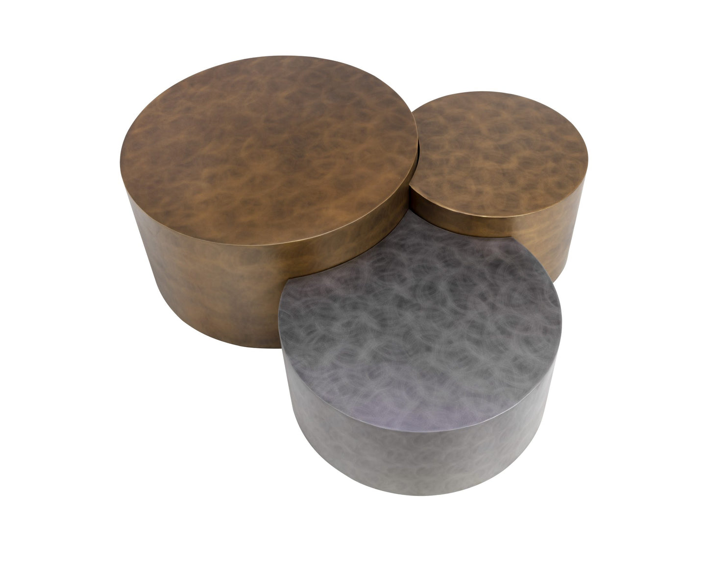 Neo Nesting Coffee Table - Antique Brass