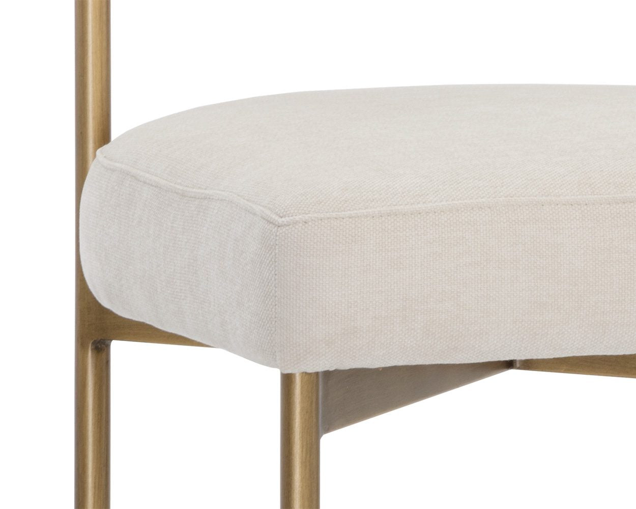 Seneca Counter Stool - Antique Brass - Danny Ivory