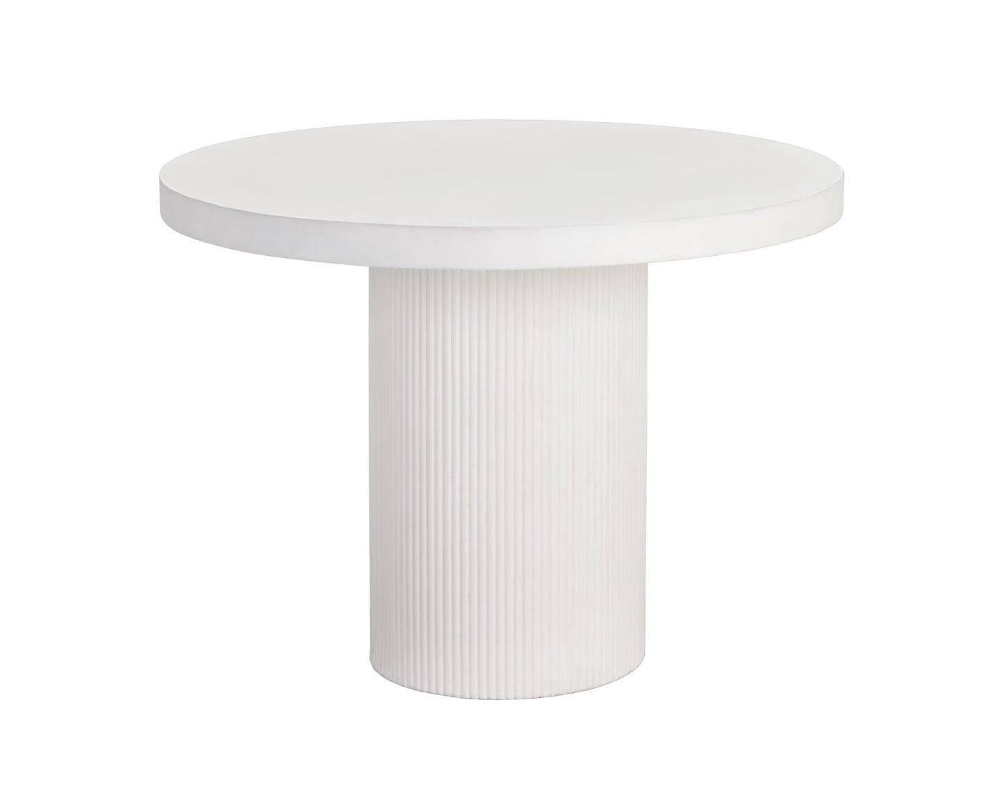 Nicolette Dining Table - White - 40"