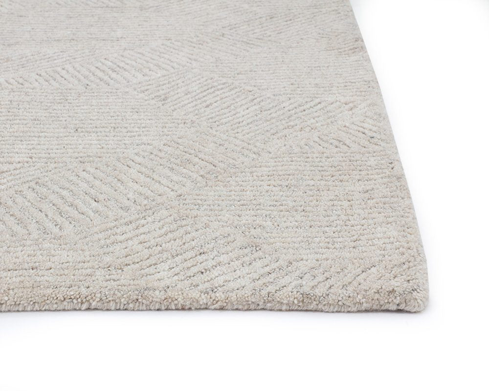 Calais Hand-Tufted Rug - Oatmeal / Grey - 8' X 10'