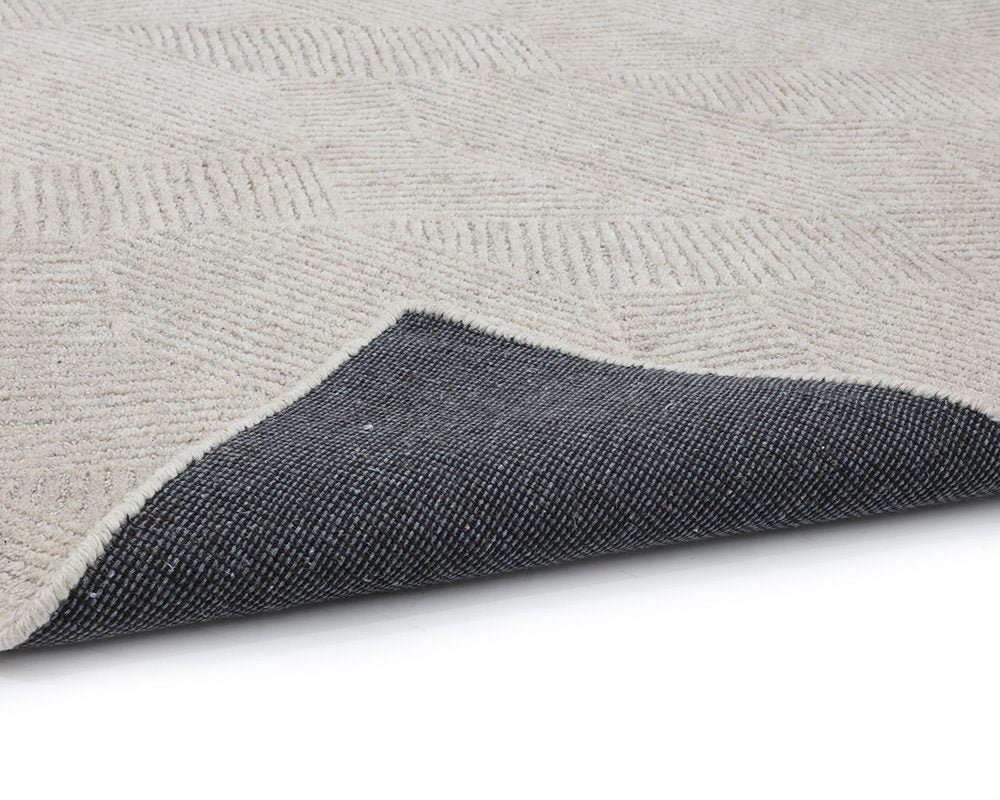 Calais Hand-Tufted Rug - Oatmeal / Grey - 8' X 10'