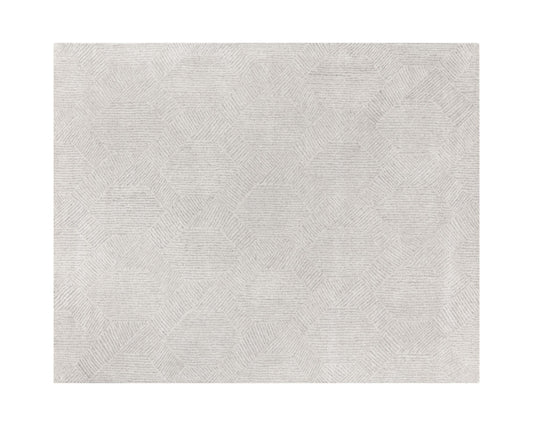Calais Hand-Tufted Rug - Oatmeal / Grey - 8' X 10'