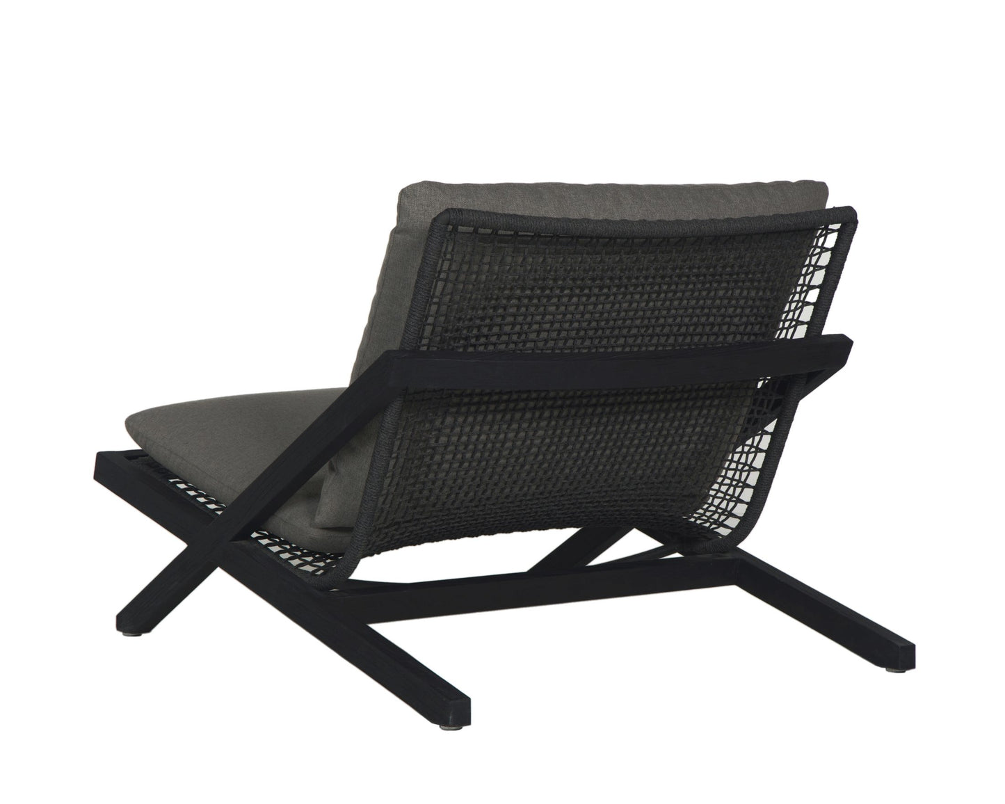 Bari Lounge Chair - Charcoal - Gracebay Grey