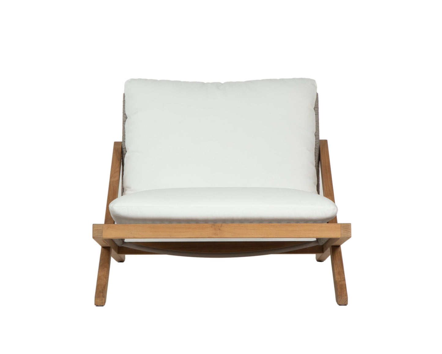 Bari Lounge Chair - Natural - Stinson White