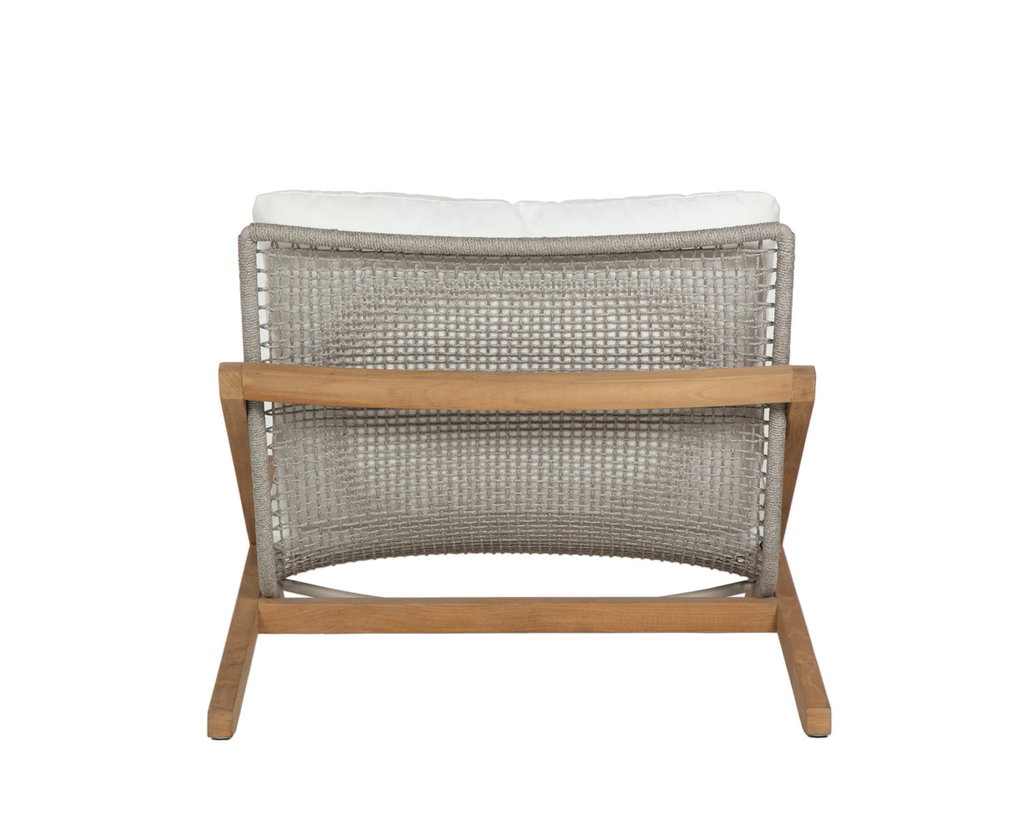 Bari Lounge Chair - Natural - Stinson White