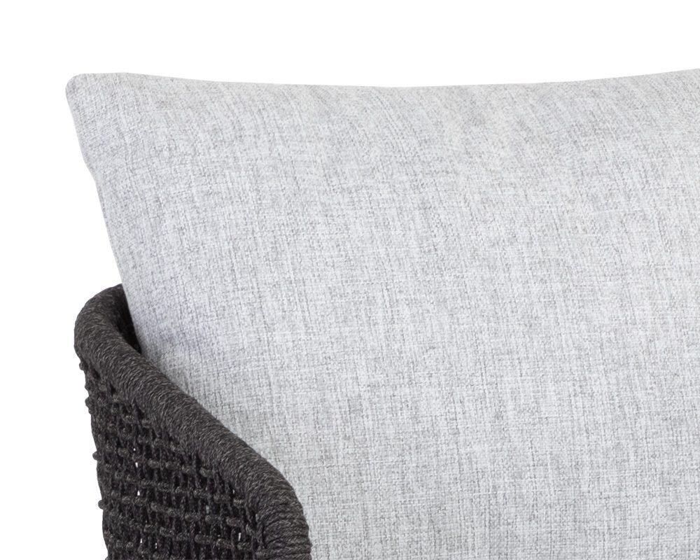 Capri Counter Stool - Smoke Grey - Copacabana Marble