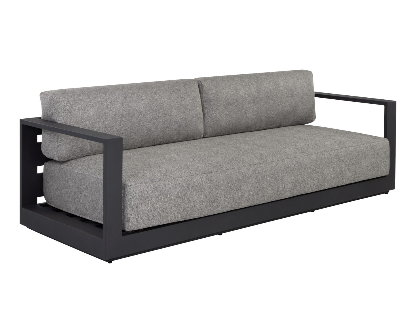 Tavira Sofa - Charcoal - Lanikai Salt And Pepper