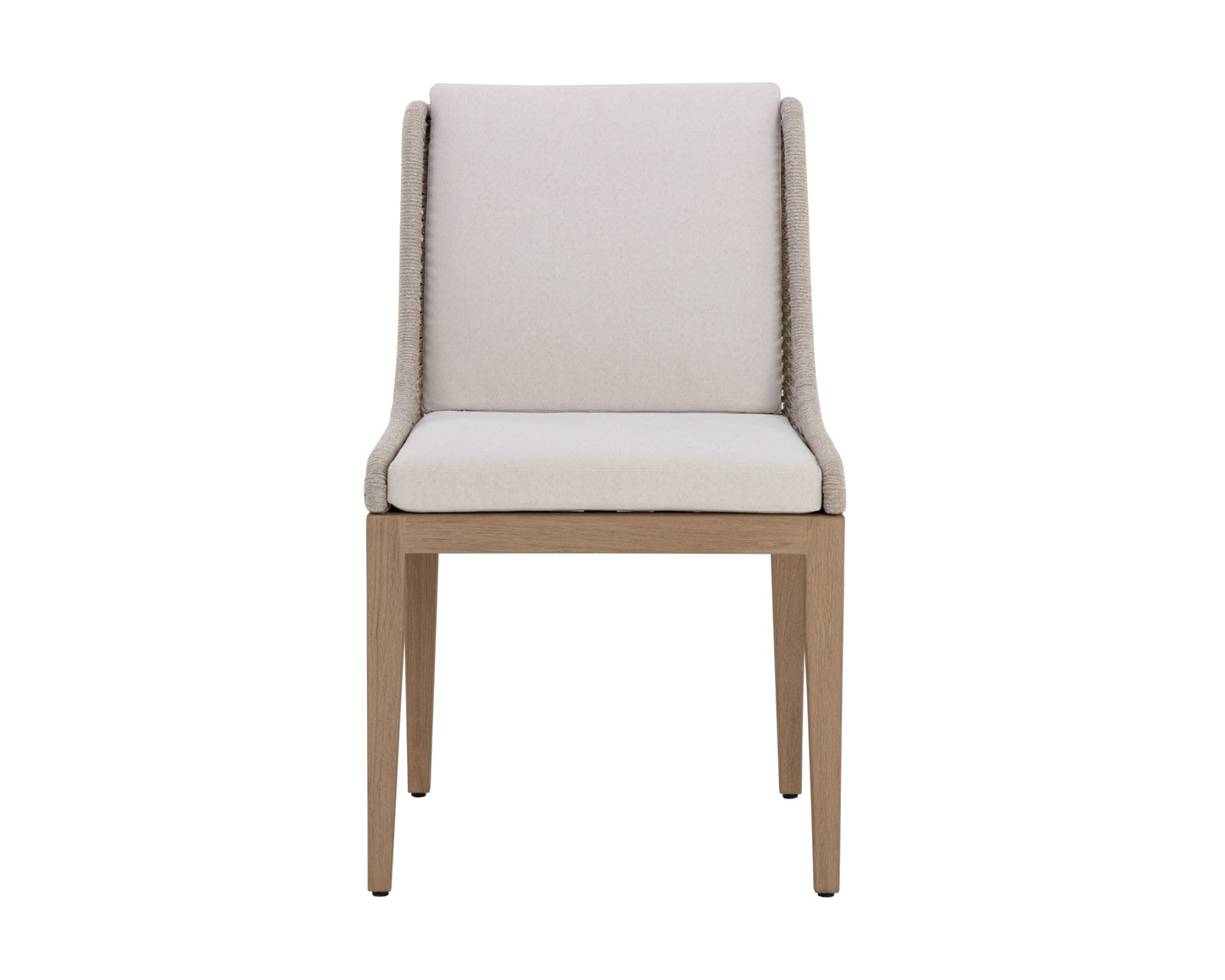 Sorrento Dining Chair - Drift Brown - Palazzo Cream