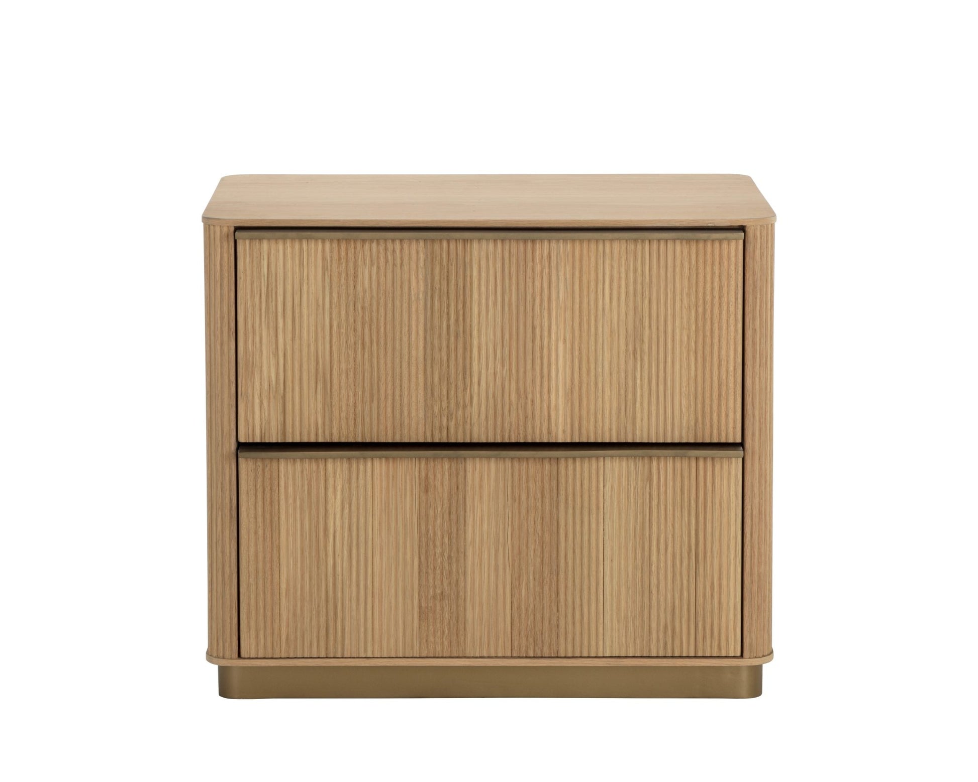 Kalla Nightstand - Rustic Oak