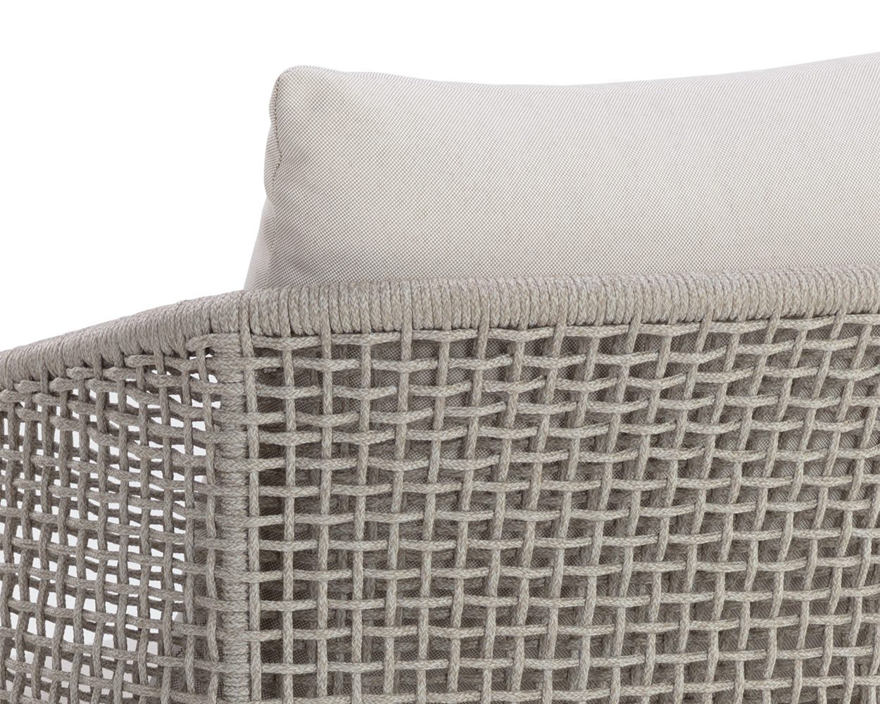 Capri Dining Armchair - Drift Brown - Palazzo Cream