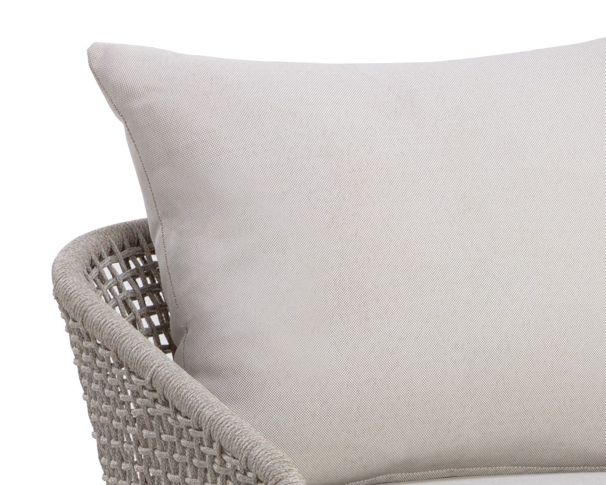Capri Lounge Chair - Drift Brown - Palazzo Cream