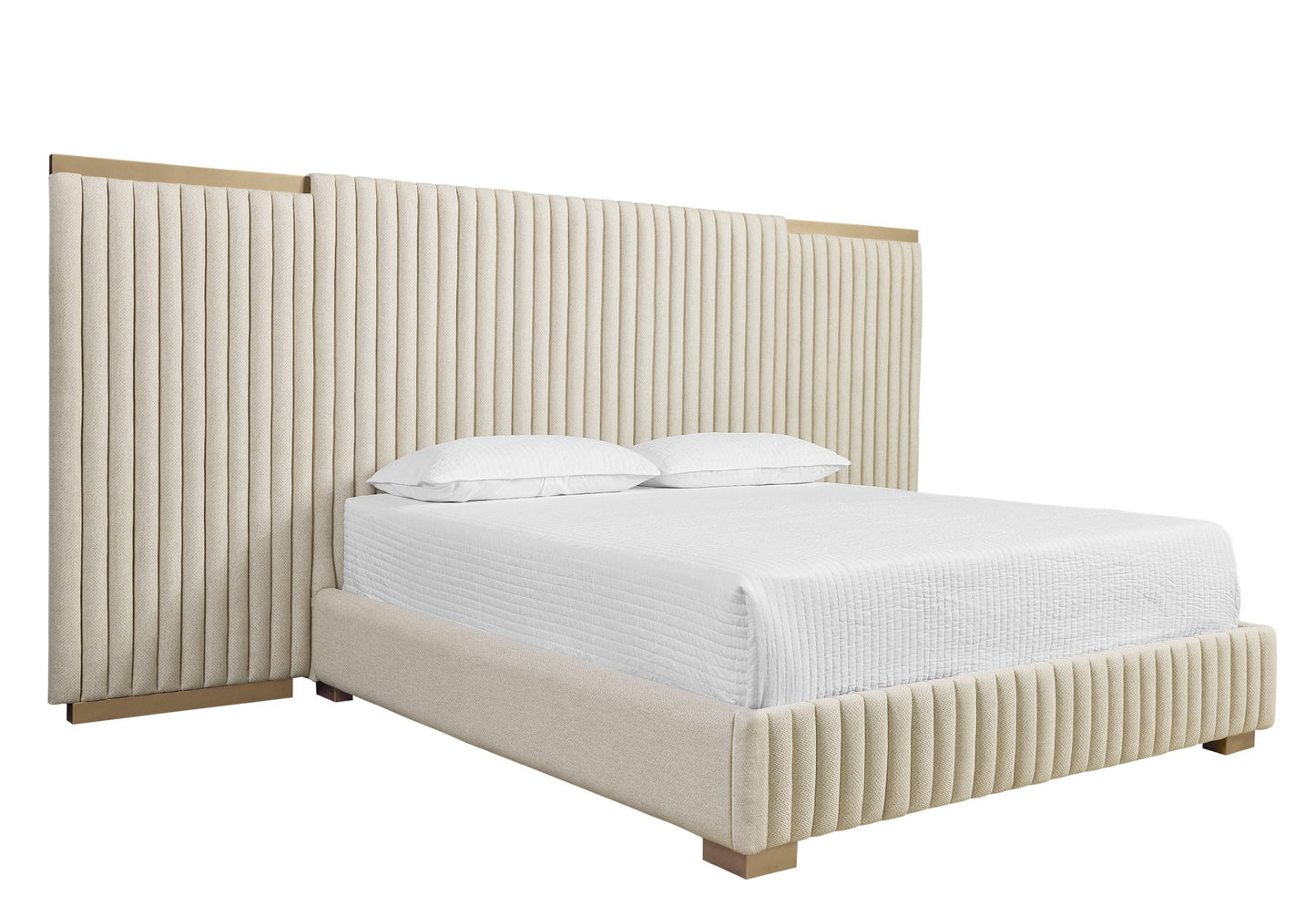 Tarrant Bed - King - Monument Oatmeal