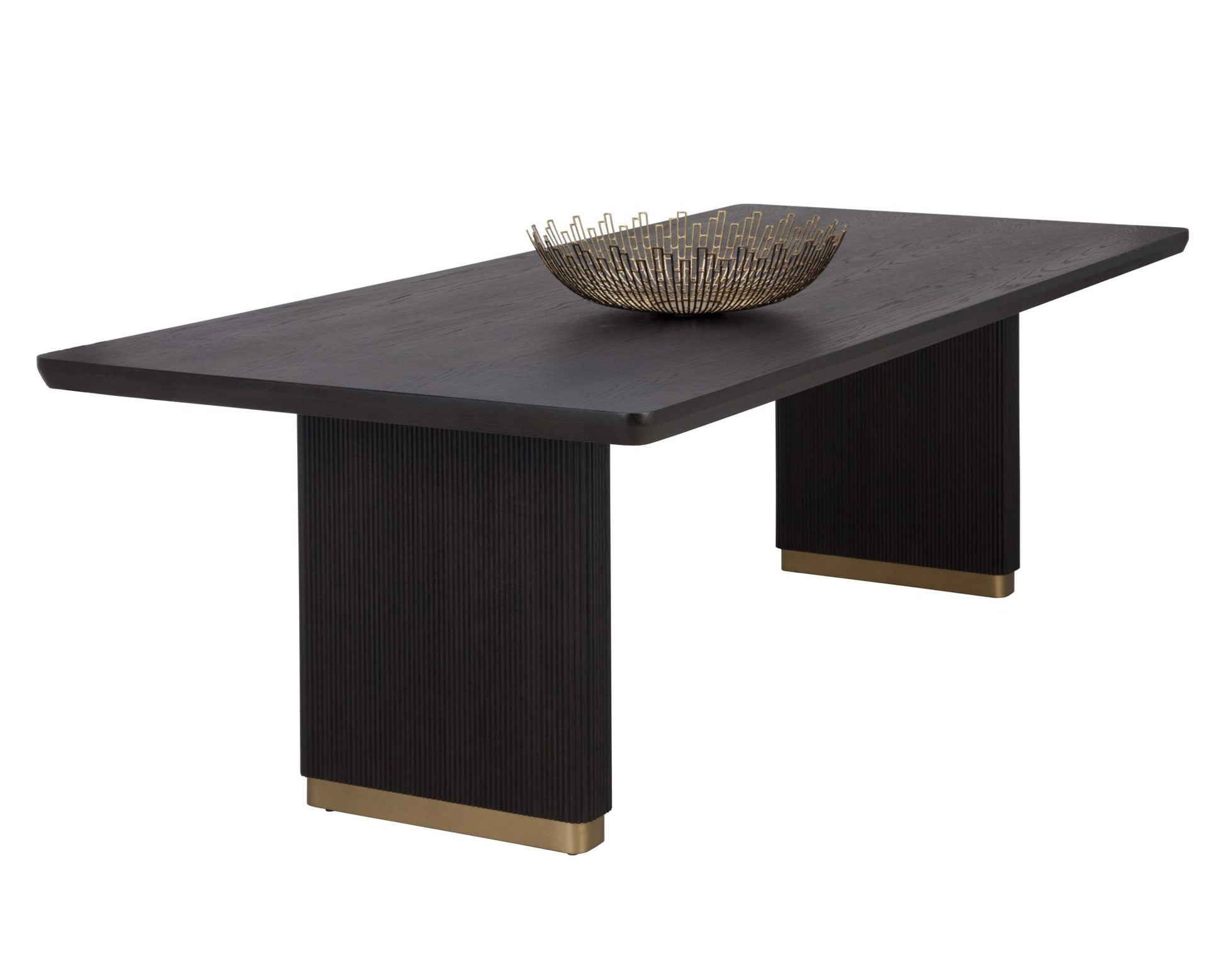 Kalla Dining Table - Rectangular - Charcoal - 96"