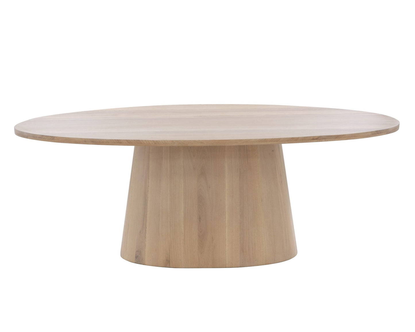Elina Dining Table - Oval - Light Oak - 84"