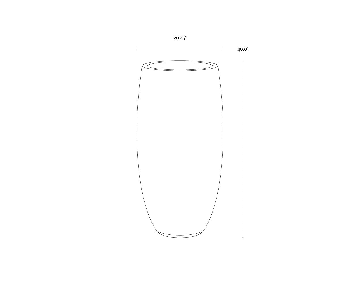 Aster Planter - Tall