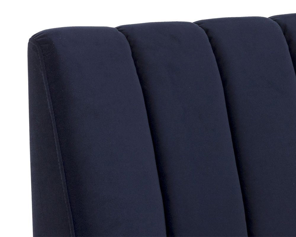 Kosovo Banquette - Brown - Abbington Navy