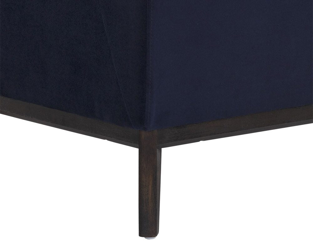 Kosovo Banquette - Brown - Abbington Navy
