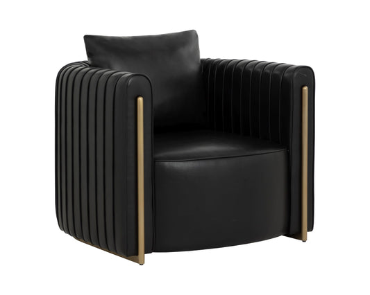 Alix Lounge Chair - Cantina Black