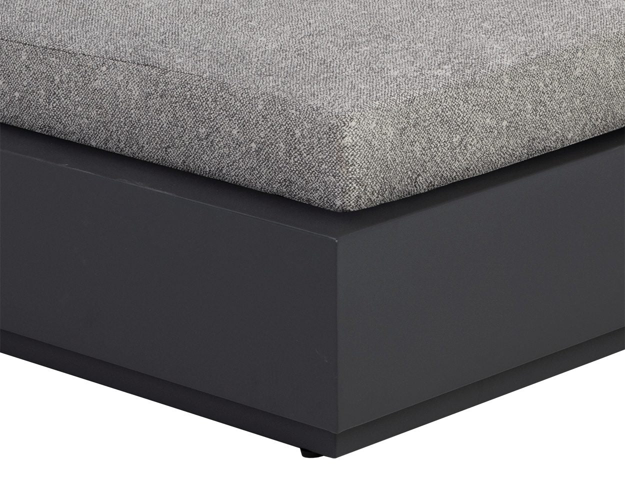 Tavira Lounger - Charcoal - Lanikai Salt And Pepper