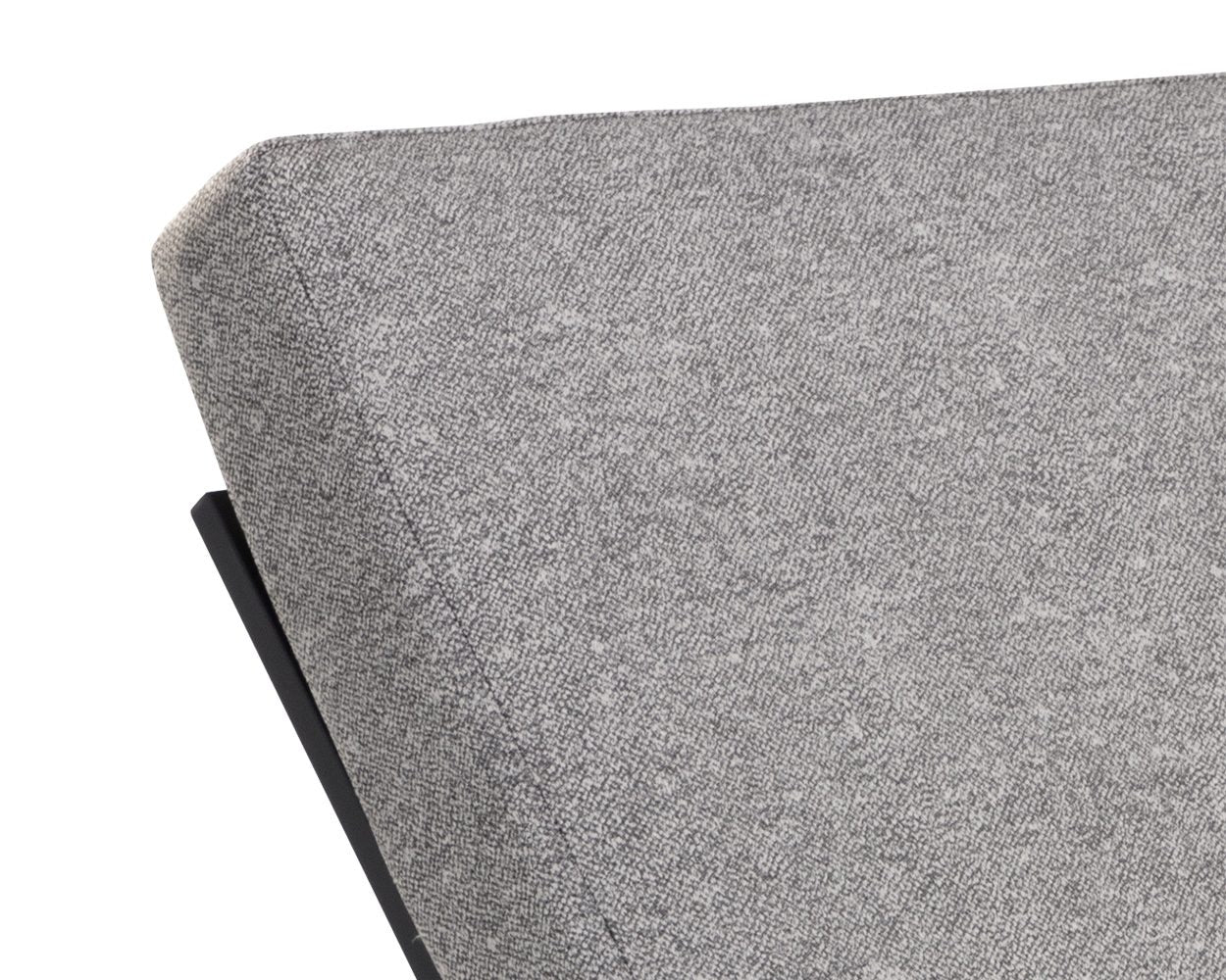 Tavira Lounger - Charcoal - Lanikai Salt And Pepper