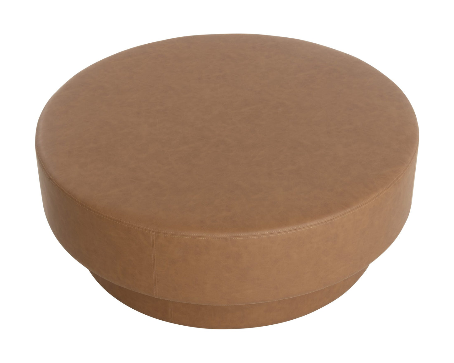 Arlo Ottoman - Milliken Cognac