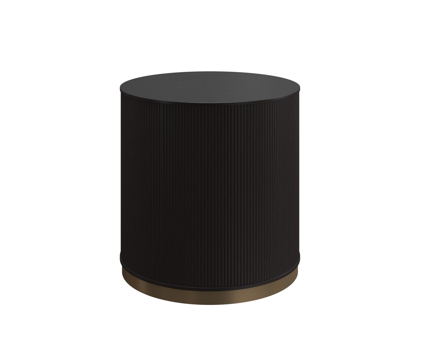 Kalla Side Table - Charcoal