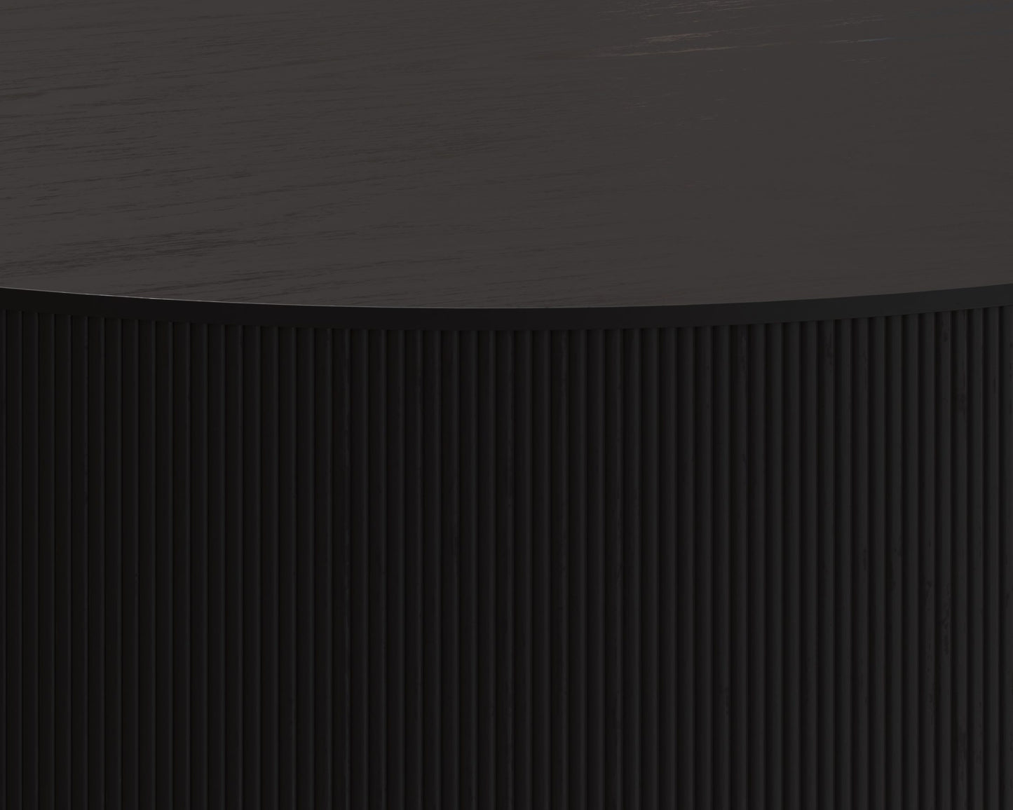 Kalla Coffee Table - Round - Charcoal