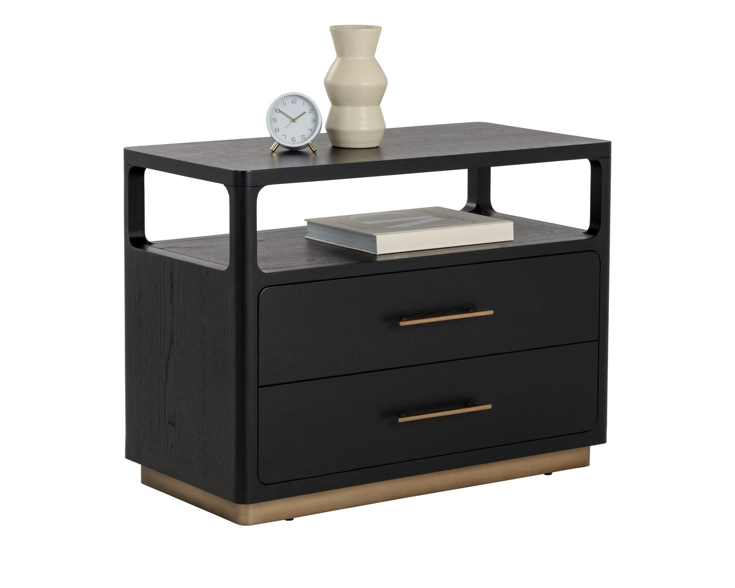 Danette Nightstand - Black