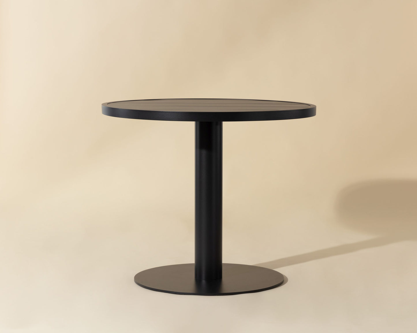 Merano Bistro Table - Round - Black - 36"