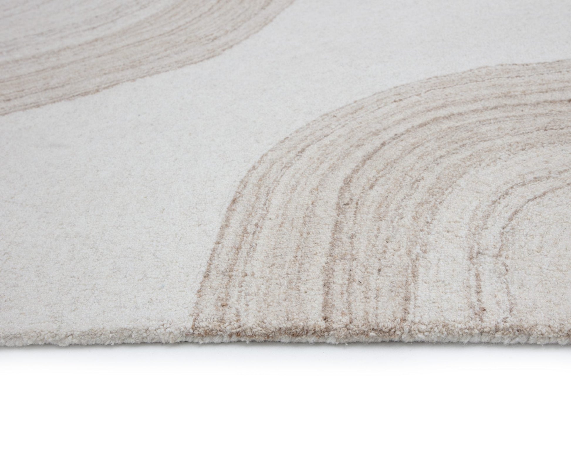 Sanibel Hand-Tufted Rug - Ivory / Beige - 8' X 10'
